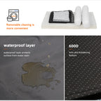 Panier chien L apaisant peluche amovible robust