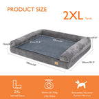 XL orthopedic dog bed sofa washable cover foam