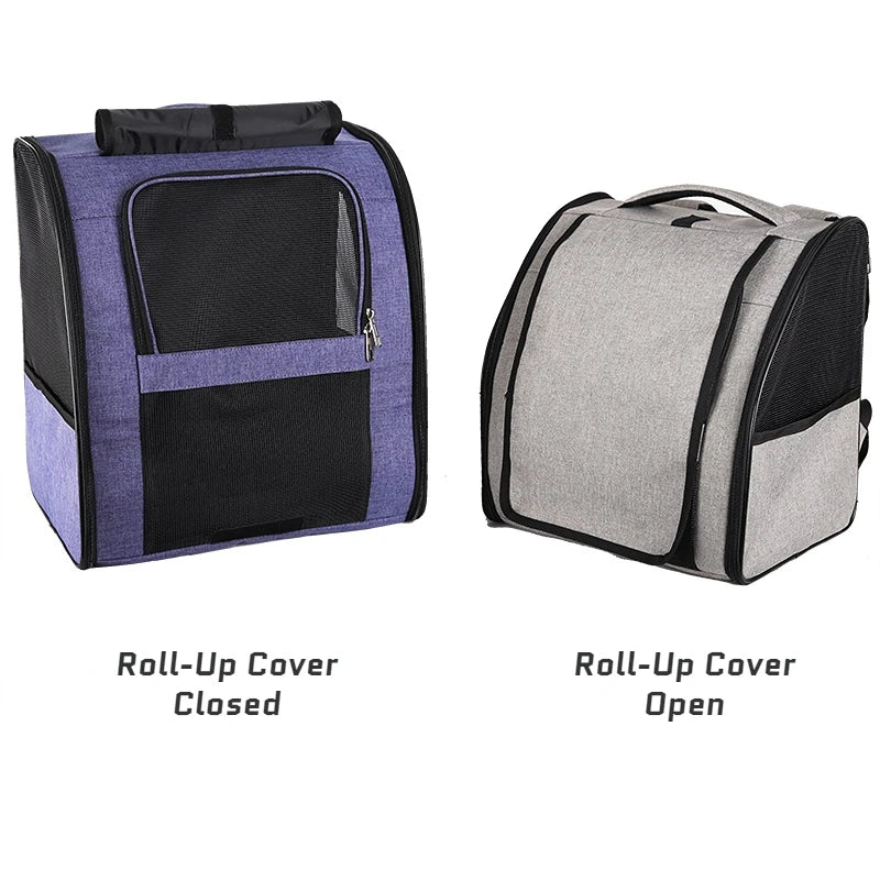 Leichter, atmungsaktiver Katzenrucksack aus Netzgewebe