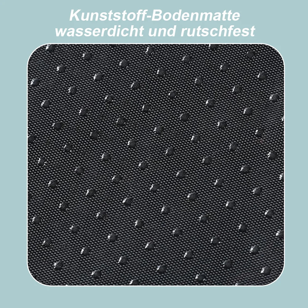 Lit chien velours côtelé chaud demontable