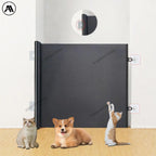 Retractable safety gate for dogs &amp; cats
