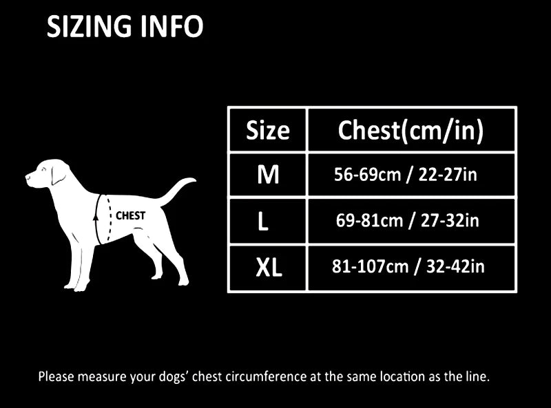 Reflektierendes Hundegeschirr