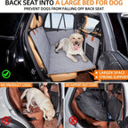 Waterproof, non-slip dog hammock seat cover