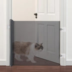 Retractable safety gate for dogs &amp; cats