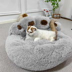 Plush Bear Paw Nest Bed Winter S–XL Dog Cat