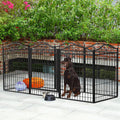 Modular dog enclosure – Large, secure indoor &amp; outdoor space