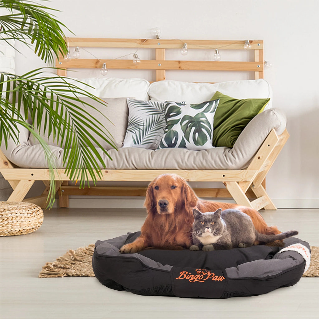 Dog bed L-XXL calming removable cover Oxford