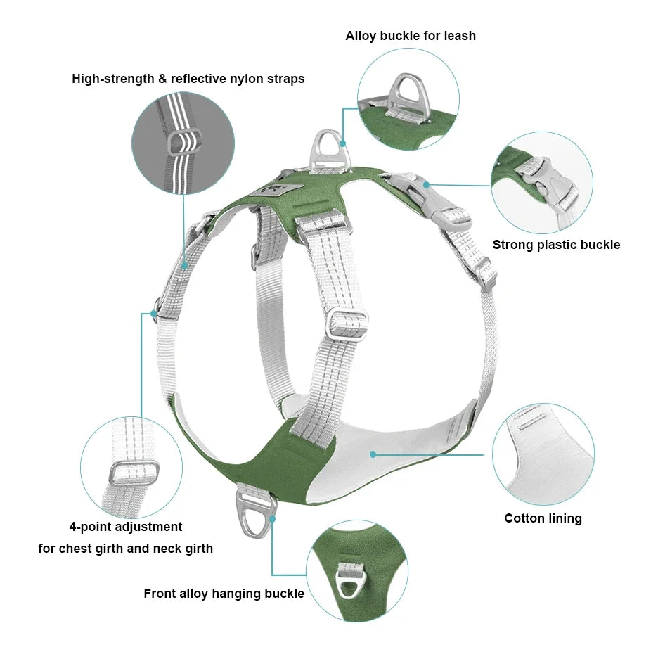 Anti-Zug-Hundegeschirr