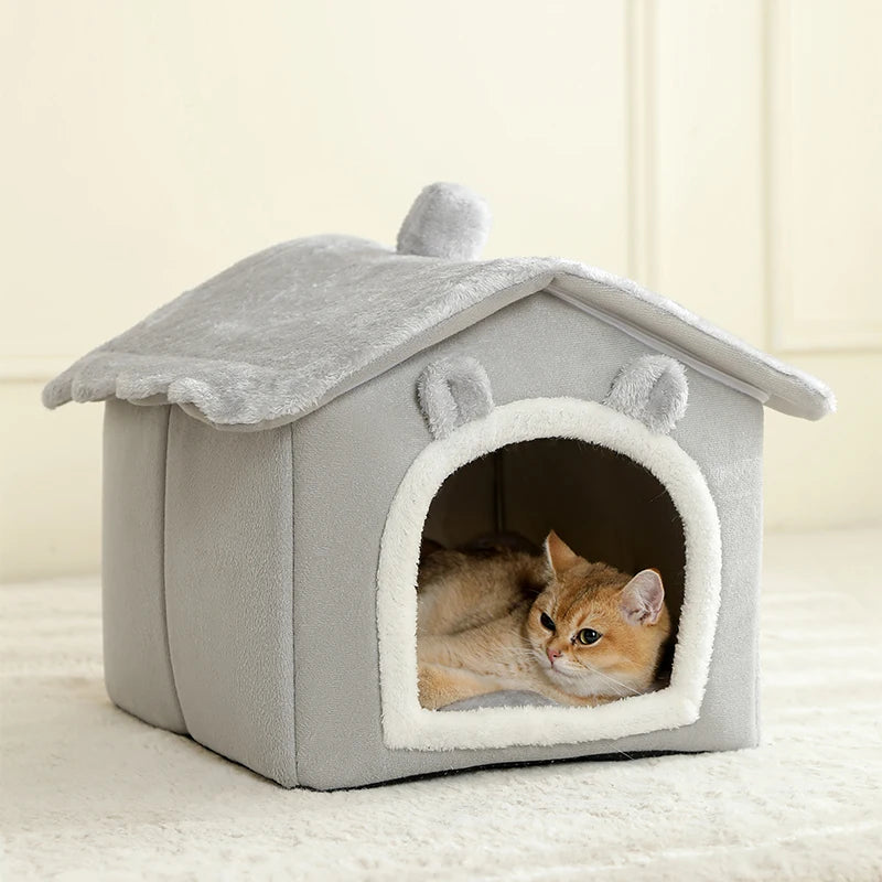 Maison biegsamer Chat Chien Housse Waschbarer Kokon