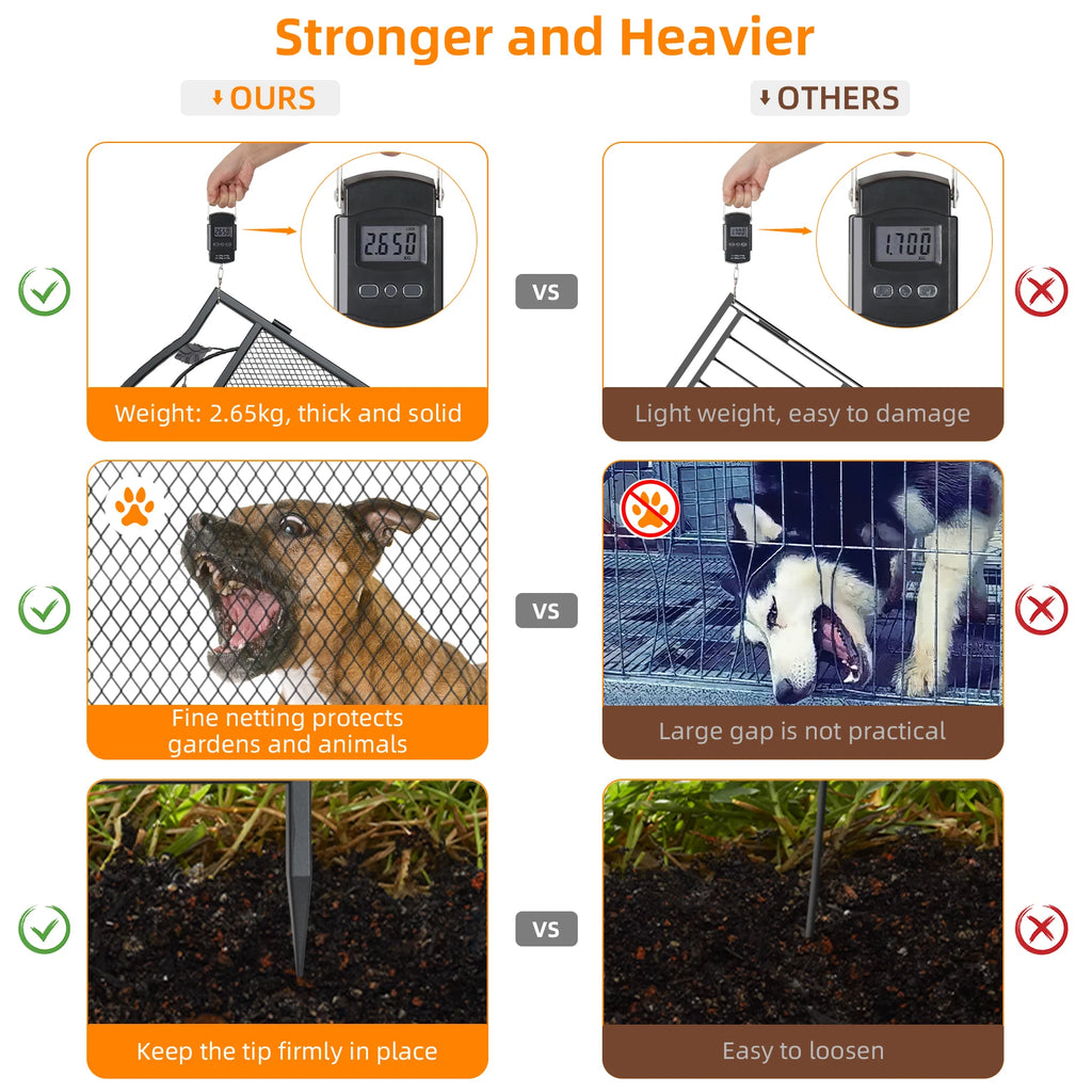 Modularer Metallgartenzaun – Schutz und Eleganz im Außenbereich