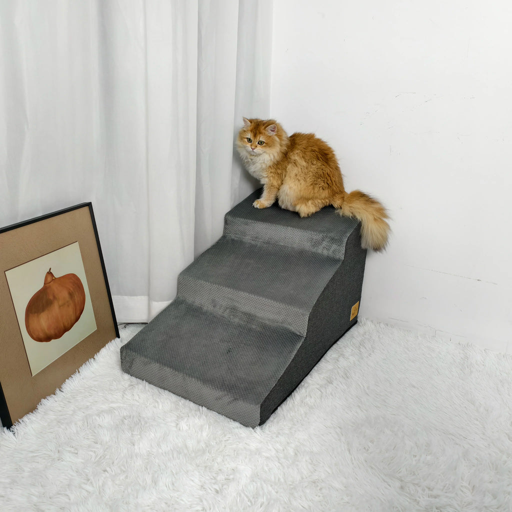 Non-slip stairs for small dogs – Secure access to sofa &amp; bed