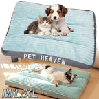 warm corduroy dog ​​bed, removable