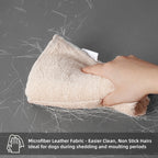 Lit Chien Canapé Cuir Mikrofaser M–2XL Rebords