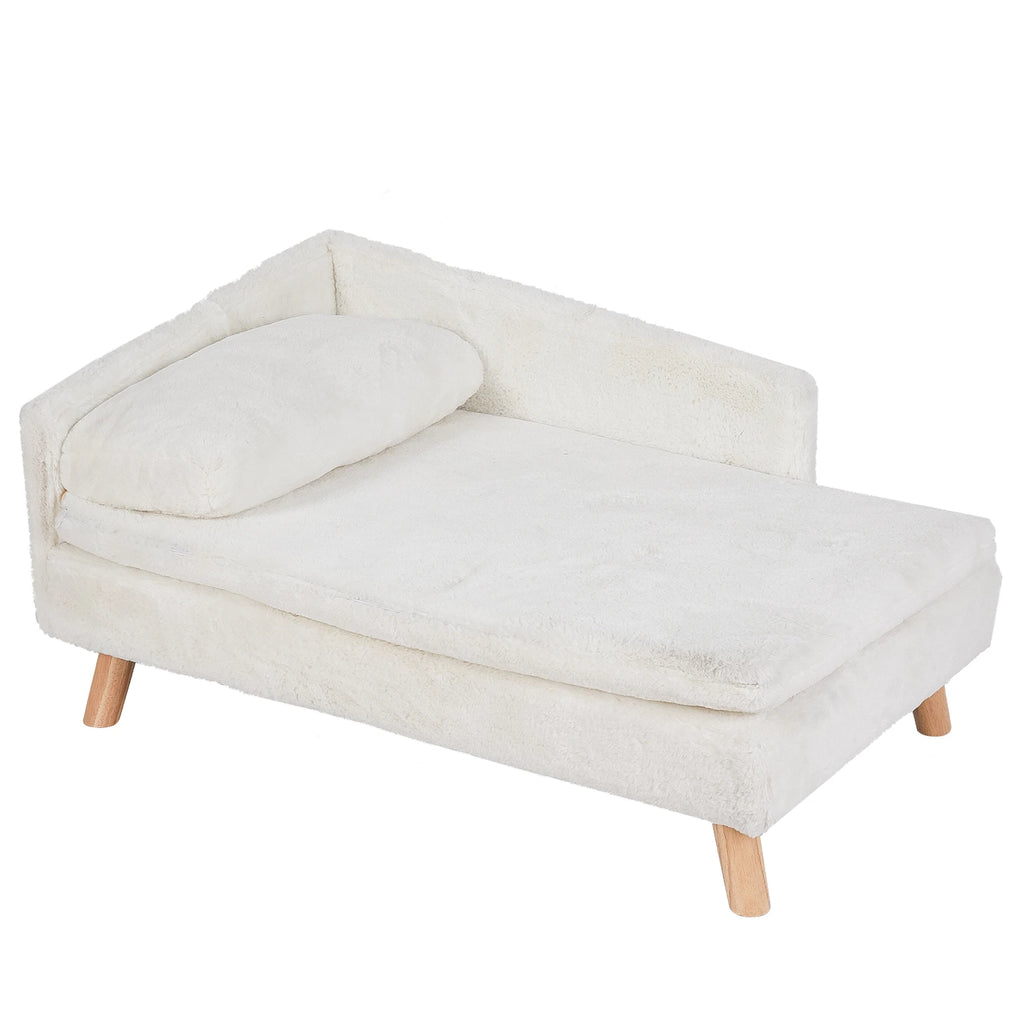 Nordic raised pet bed with waterproof cushion 