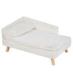 Nordic raised pet bed with waterproof cushion 