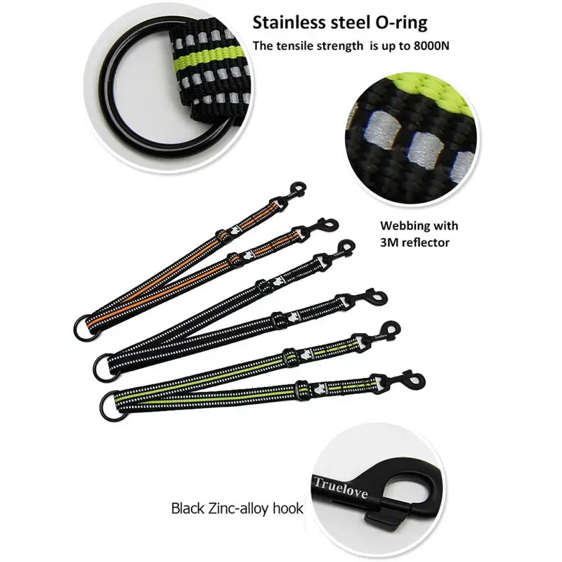 Strapazierfähige, reflektierende Hundeleine