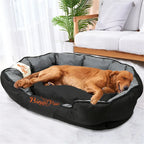 Dog bed L-XXL calming removable cover Oxford