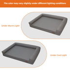 Lit Chien Canapé Cuir Mikrofaser M–2XL Rebords