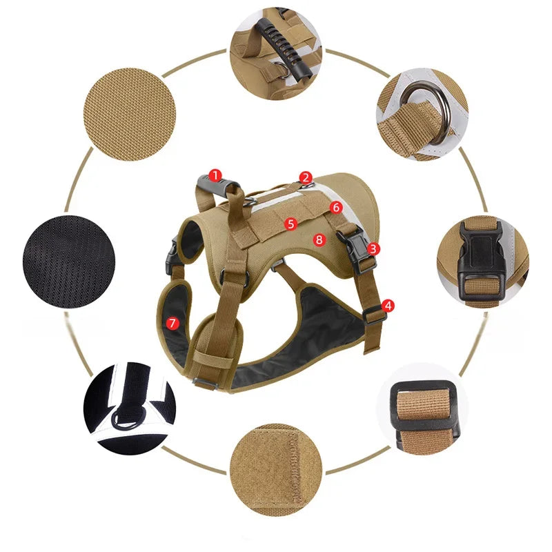 Anti-Zug-Hundegeschirr