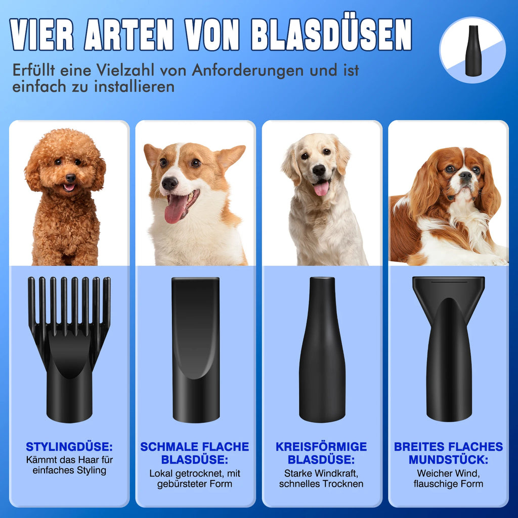 3500W Dog and Cat Grooming Blower with Adjustable Speed