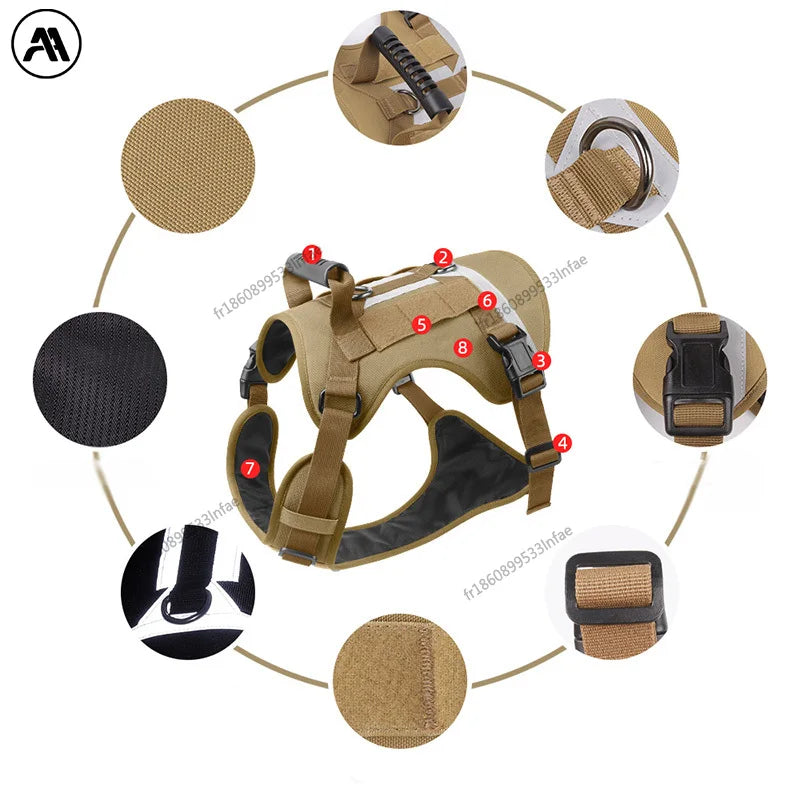 Anti-Zug-Hundegeschirr