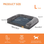 XL orthopedic dog bed sofa washable cover foam