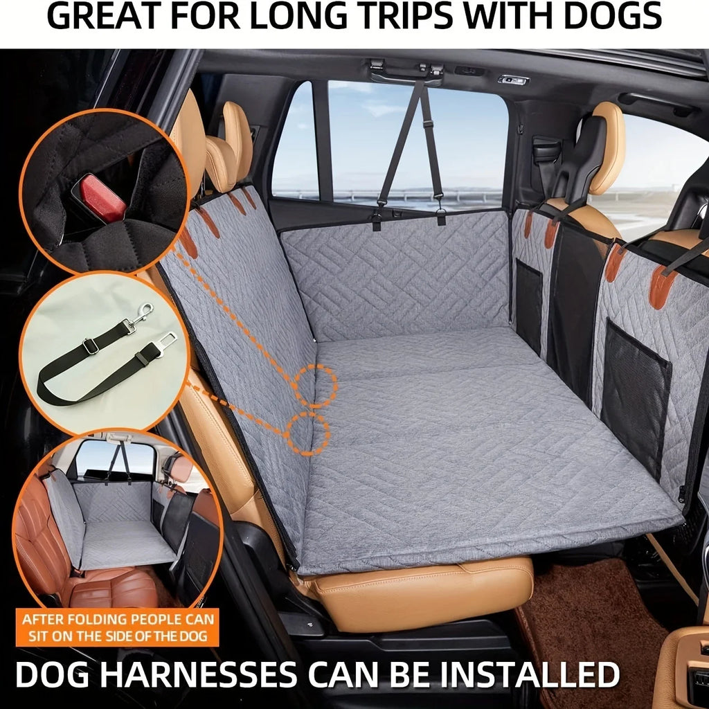 Waterproof, non-slip dog hammock seat cover