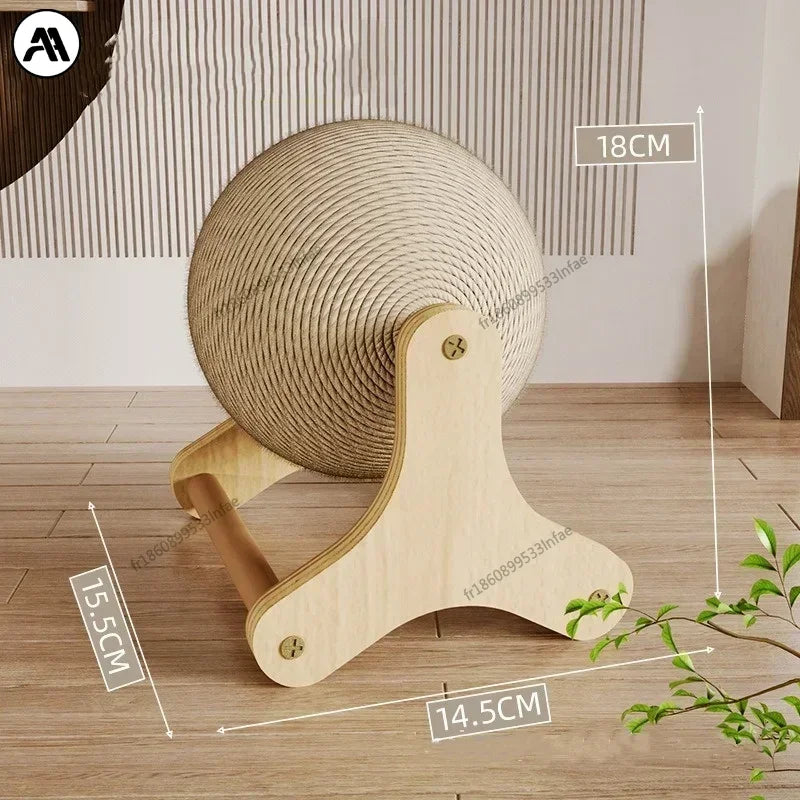 Jouet chat design naturel et ludique