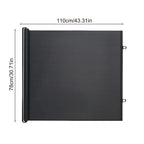 49-inch retractable safety gate, no drilling required 