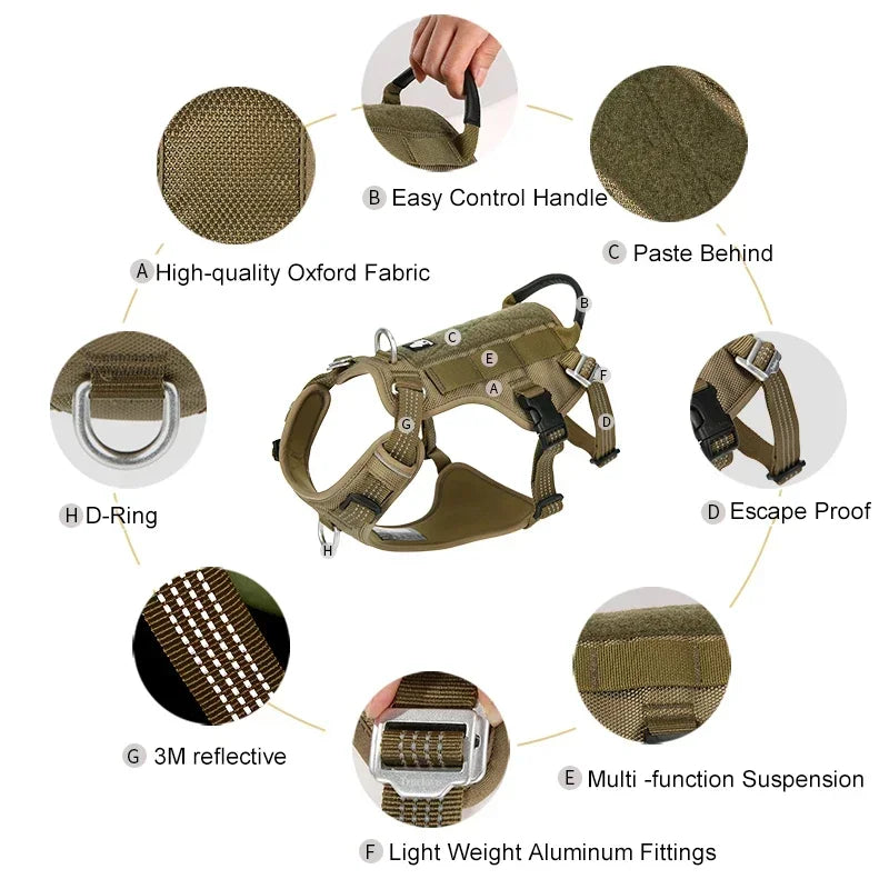 Anti-Zug-Hundegeschirr