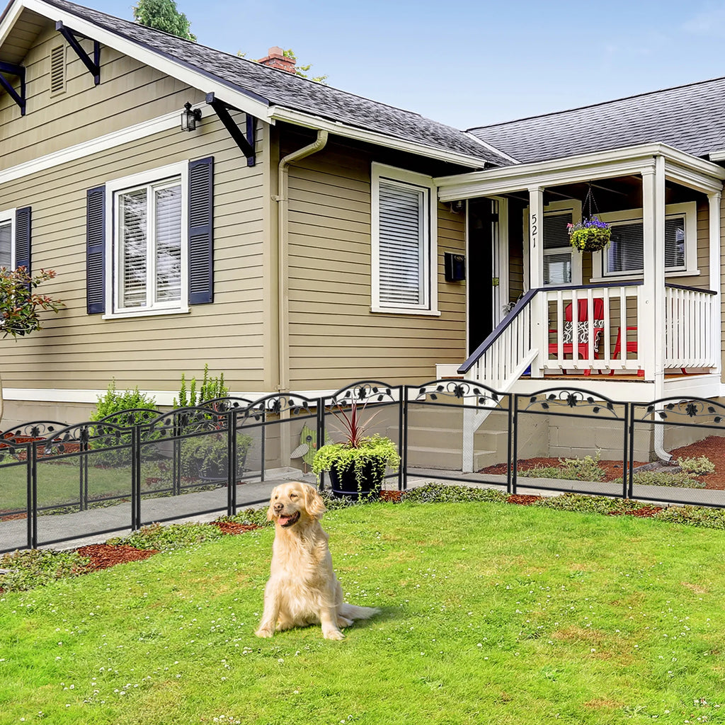 Modularer Metallgartenzaun – Schutz und Eleganz im Außenbereich