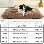 Soft, fluffy, long plush dog/cat bed for dogs and cats.