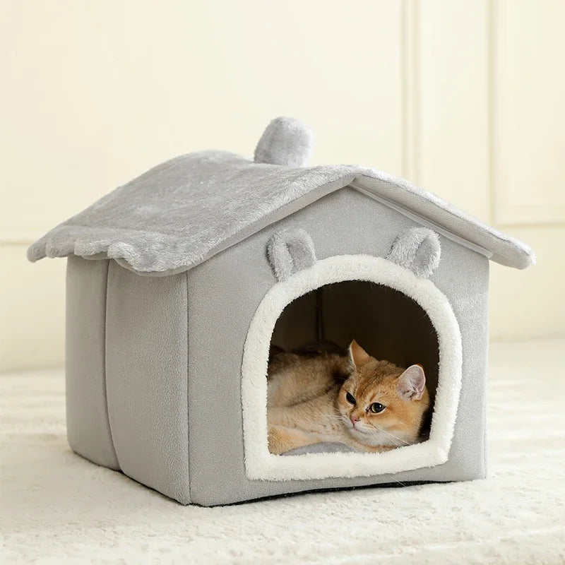 Maison biegsamer Chat Chien Housse Waschbarer Kokon
