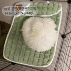 Dog sleeping mat, warm winter mattress, removable and washable kennel mattress, pet supplies, bed for large dogs.