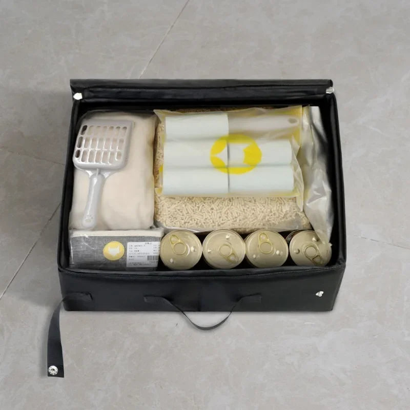 Faltbare Katzenstreu-Schale für Reisen, wasserdicht, für den Außenbereich