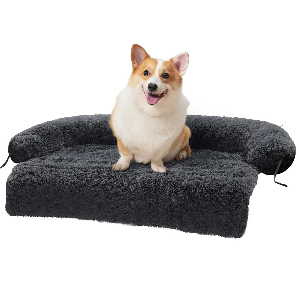 Soft, warm, washable dog/cat bed mat for winter.