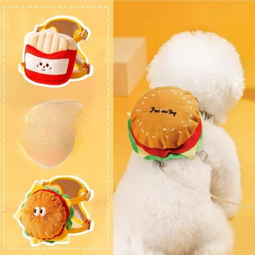 Burger-Hundegeschirr