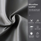 Lit Chien Canapé Cuir Mikrofaser M–2XL Rebords