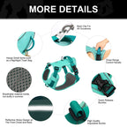 Reflektierende, verstellbare Harnais-Weste aus atmungsaktivem Nylon