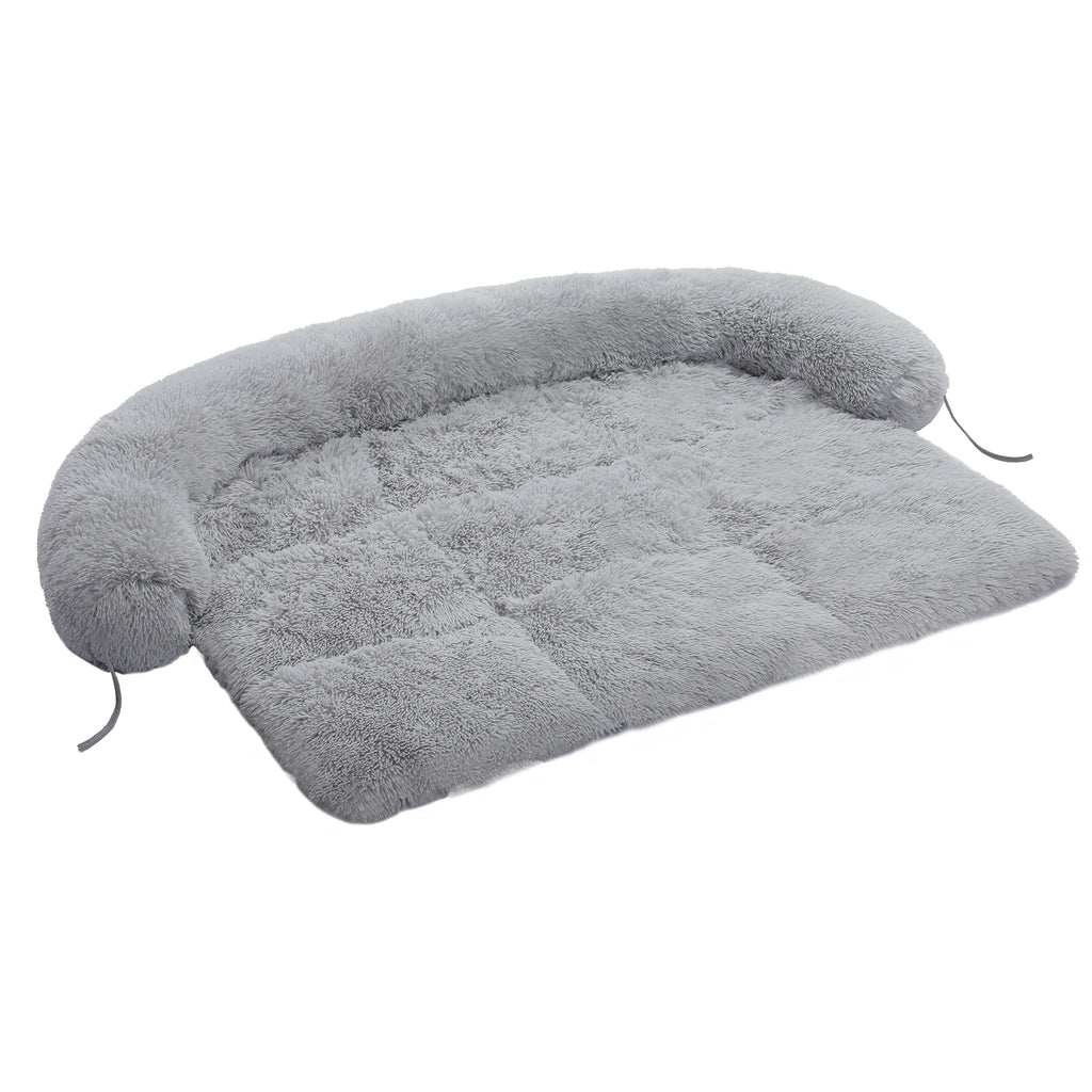 Soft, warm, washable dog/cat bed mat for winter.