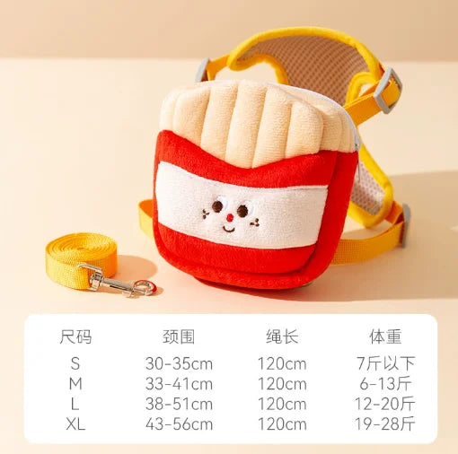 Burger-Hundegeschirr