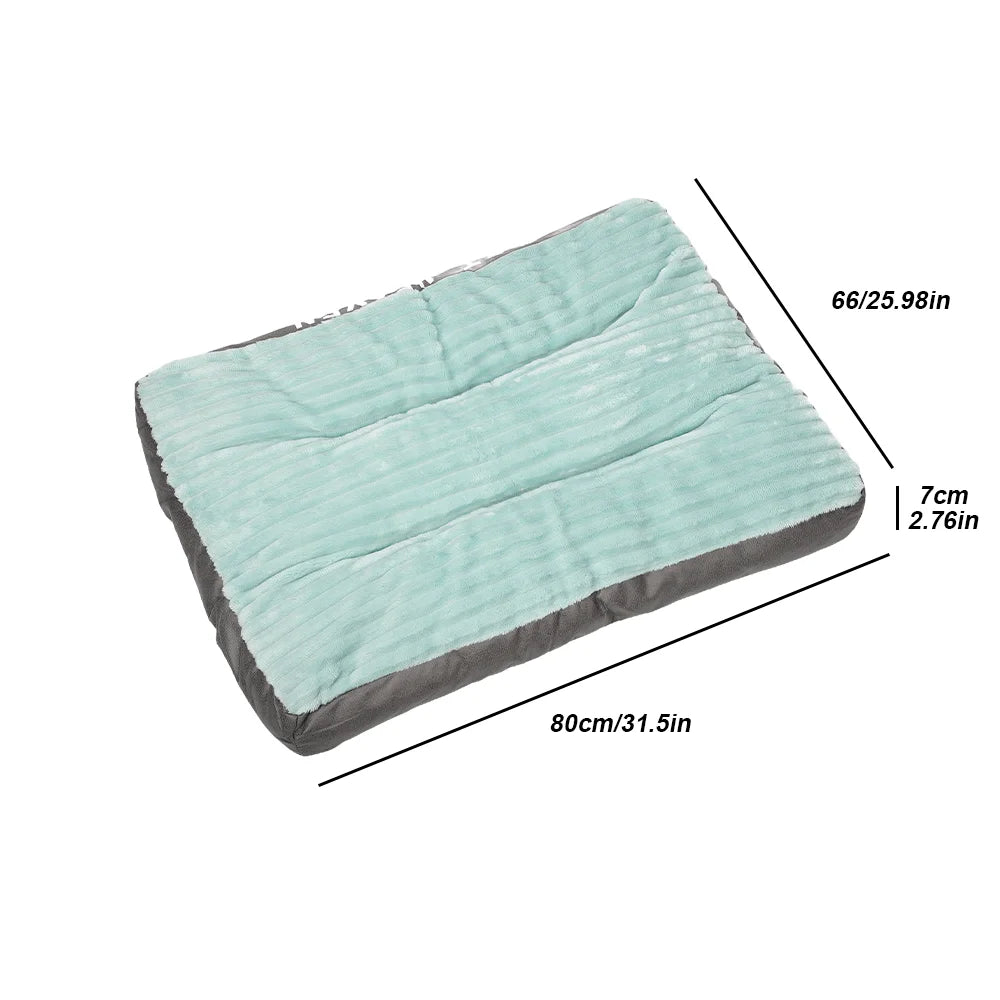 warm corduroy dog ​​bed, removable